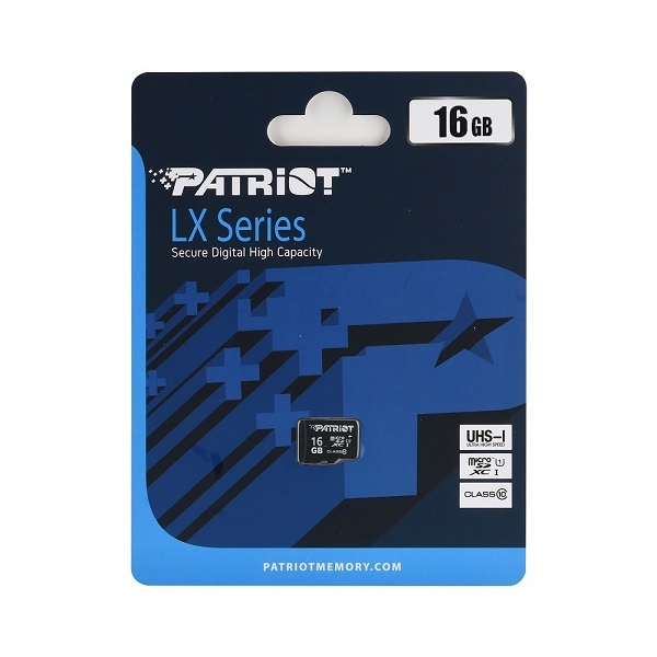 [PATRIOT] [PATRIOT] LX Series micro SD CLASS10 UHS-I 16GB