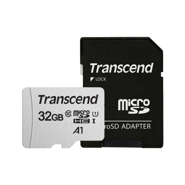 [Transcend] microSDHC, 300S-A [32GB]