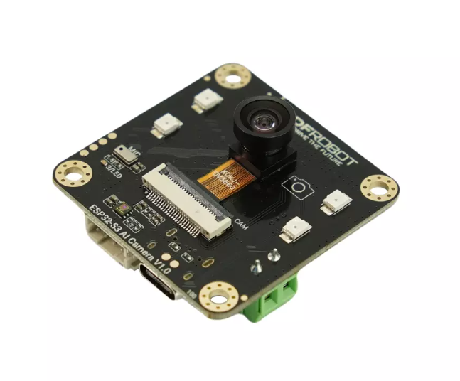 Video  Photos ESP32-S3 AI Camera Module (Edge Image Recognition, Night Vision, ChatGPT Voice Interaction)
