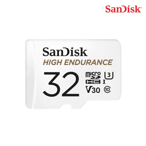 [SanDisk] High Endurance MicroSDXC (블랙박스&CCTV전용) 32GB [어댑터포함] [SDSQQNR-032G-GN6IA]