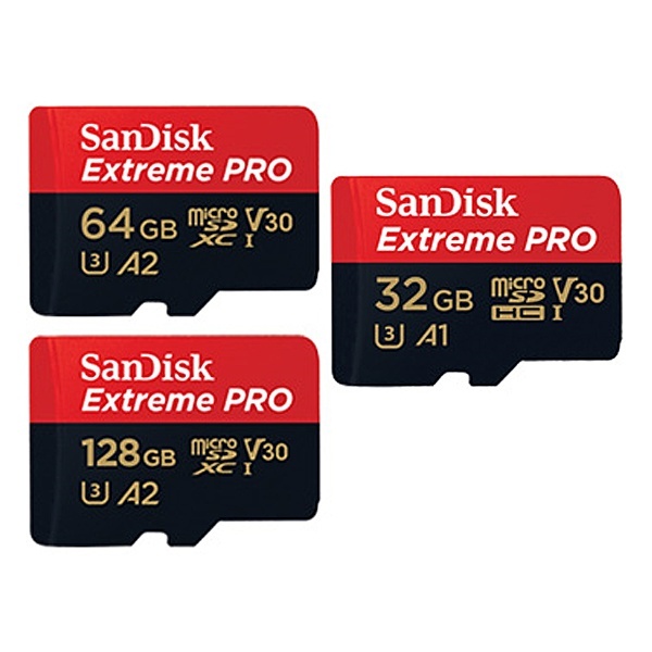 [SanDisk] Extreme Pro microSDXC 128GB [어댑터포함] [SDSQXCD-128G-GN6MA] ▶ SDSQXCY-128G-GN6MA 후속모델 ◀