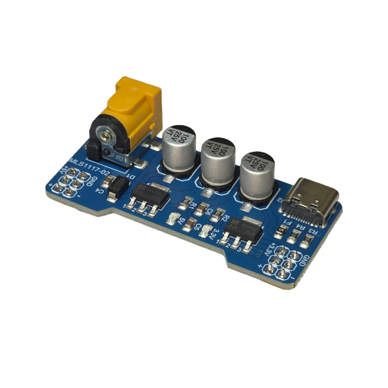 [자체 생산 IC 적용] LM1117 3.3V/5.0V Power Supply Module [MLS1117-02]