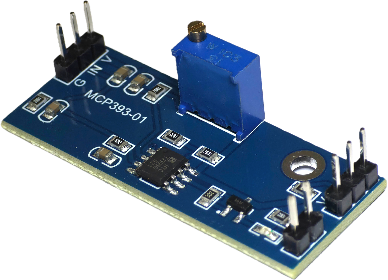 [자체 생산 IC 적용] LM393 Voltage Comparator Module [MCP393-01]