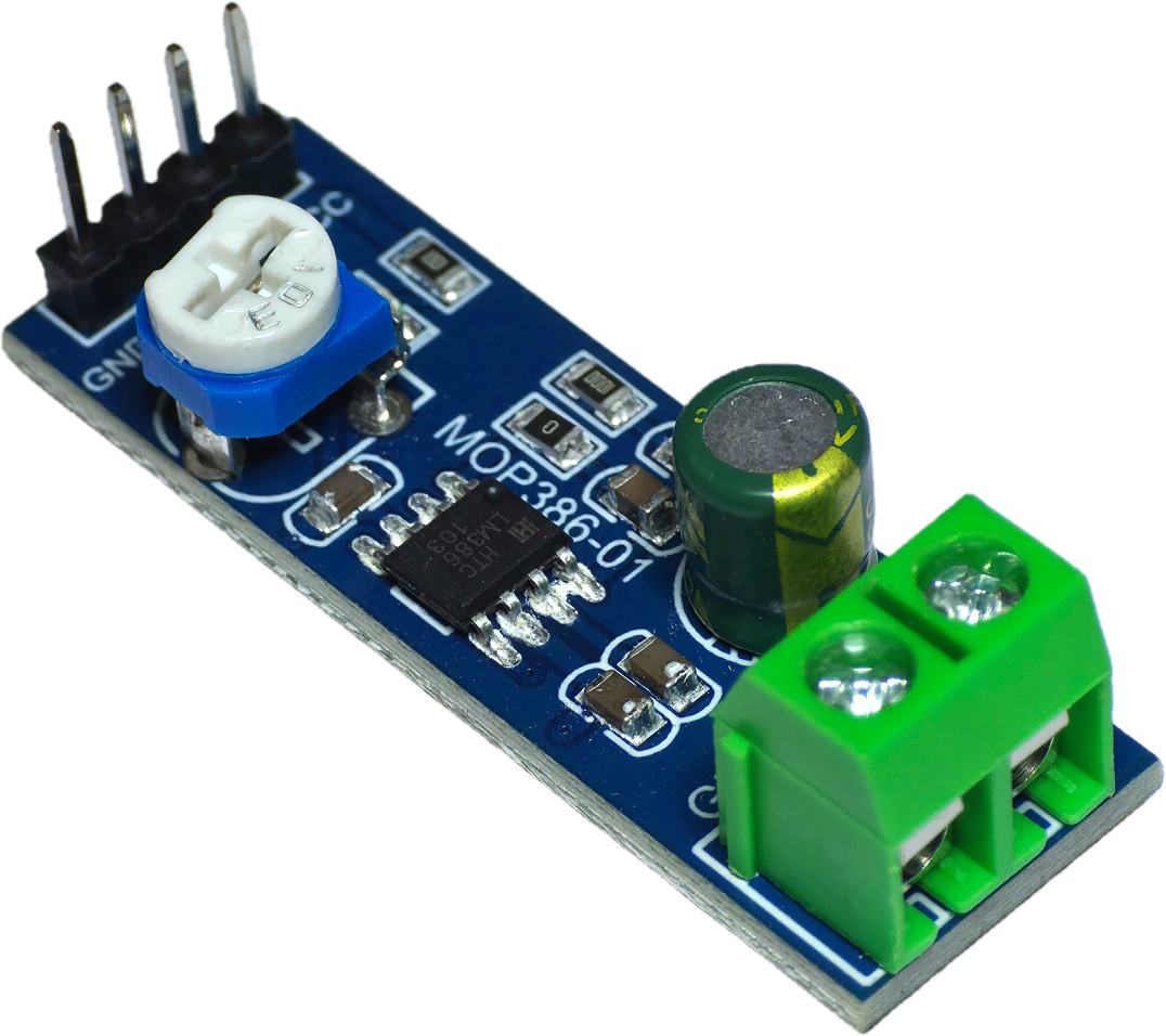 [자체 생산 IC 적용] LM386 Audio Amplifier Module [MOP386-01]