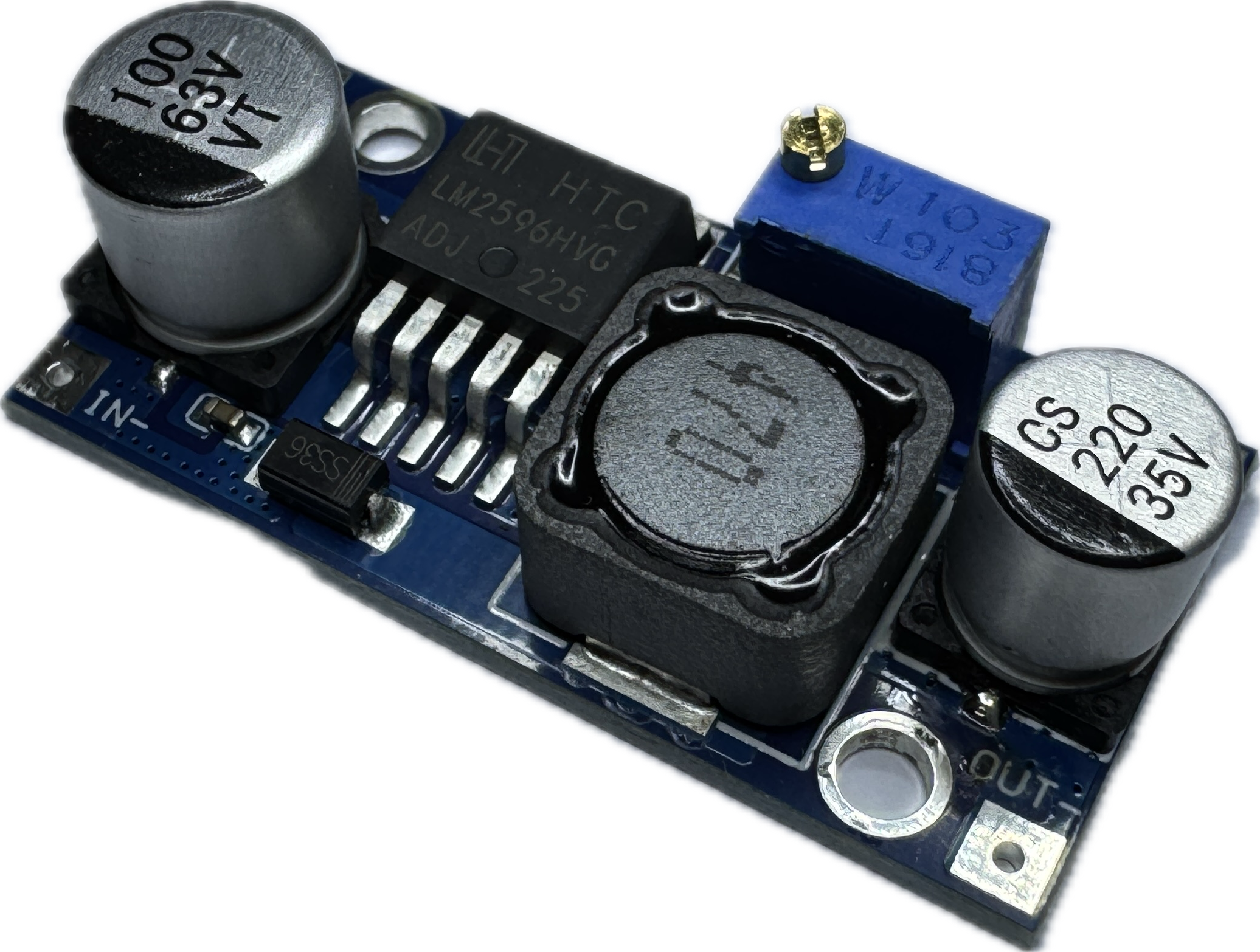 [자체 생산 IC 적용] LM2596HV Buck Converter Module [MBC2596HV-01]