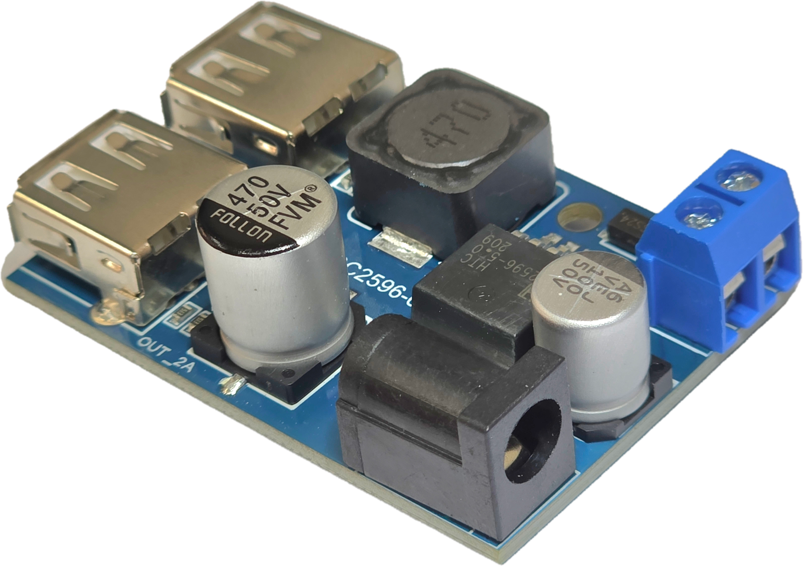 [자체 생산 IC 적용] LM2596 Buck Converter Module [MBC2596-03]
