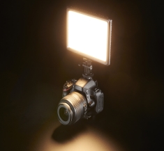 카메라 마운트 LED 사진 조명 / Camera-Mount LED Photography Light - CIE Ra 95 - 3200K to 5600K [2894]