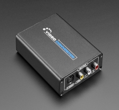 HDMI - RCA 오디오 및 CVBS NTSC, PAL 또는 S-Video 변환기 - HDMI to RCA Audio and CVBS NTSC, PAL, or S-Video Converter [3537]