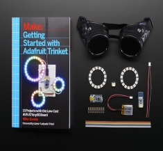 Getting Started with Trinket Book + NeoPixel Goggles Pack [2290]