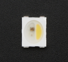 NeoPixel RGBW LEDs w/ Integrated Driver Chip - Natural White - ~4500K - White Casing - 10 Pack [2758]