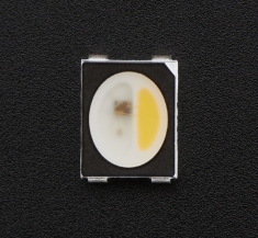 NeoPixel RGBW LEDs w/ Integrated Driver Chip - Warm White - ~3000K - Black Casing - 10 Pack [2760]