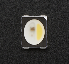 NeoPixel RGBW LEDs w/ Integrated Driver Chip - Natural White - ~4500K - Black Casing - 10 Pack [2761]