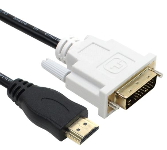 넥시 HDMI to DVI 골드 케이블 1M
